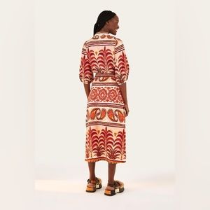 NWT - Farm Rio Cropped Top and Skirt Set - Size XS (fits a small)